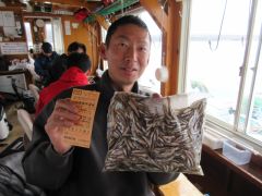 2025.12.22 (月) わかさぎの釣果